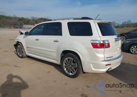2012 GMC Acadia Denali из США, поврежденный, VIN 1GKKVTED7CJ188641